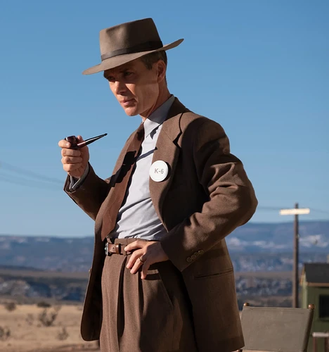 Cillian Murphy in a scene from "Oppenheimer."