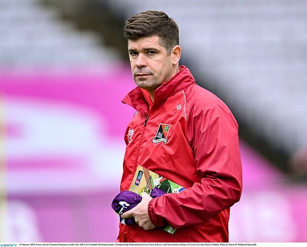 WINNER: Éamonn Fitzmaurice guided Fossa to an All-Ireland Club JFC title during his time with the club. Pic: Piaras Ó Mídheach/Sportsfile WINNER: Éamonn Fitzmaurice guided Fossa to an All-Ireland Club JFC title during his time with the club. Pic: Piaras Ó Mídheach/Sportsfile