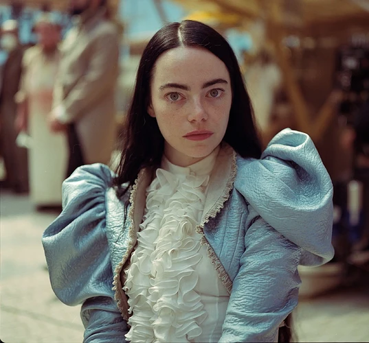 Emma Stone as Bella Baxter in Poor Things.