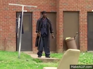 The Wire - Omar's Coming Yo! on Make a GIF