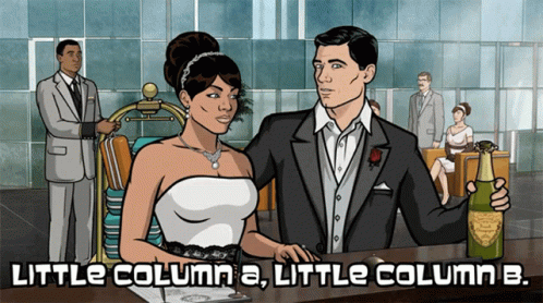 Archer Lana GIF - Archer Lana Little Column A Little Column B - Discover &...