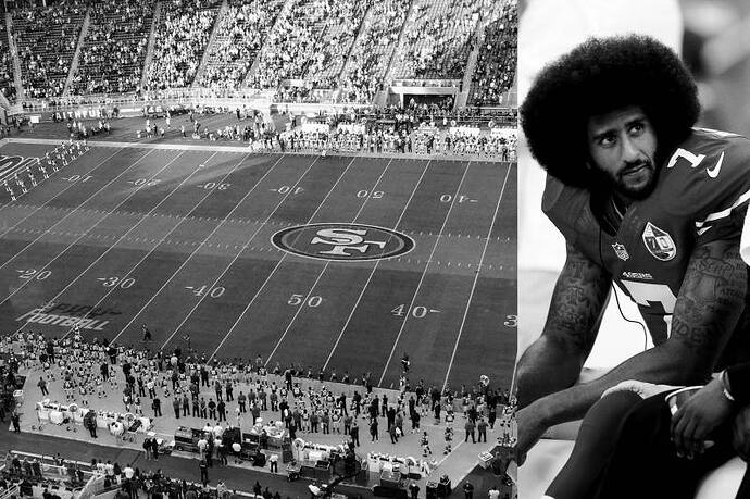 The first time the public noticed Colin sitting, on August 26, 2016, which led to a season of kneeling.