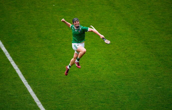 Limerick’s Peter Casey of Limerick celebrates