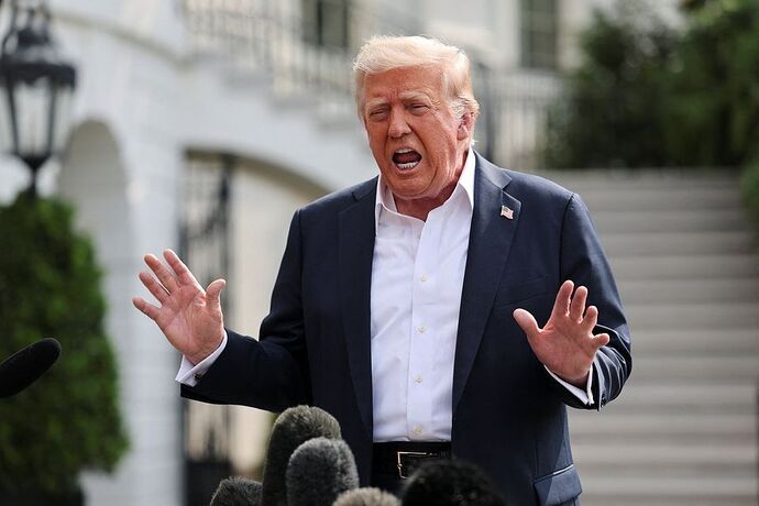 Donald Trump was blamed for rise in online abuse. Photo: Reuters