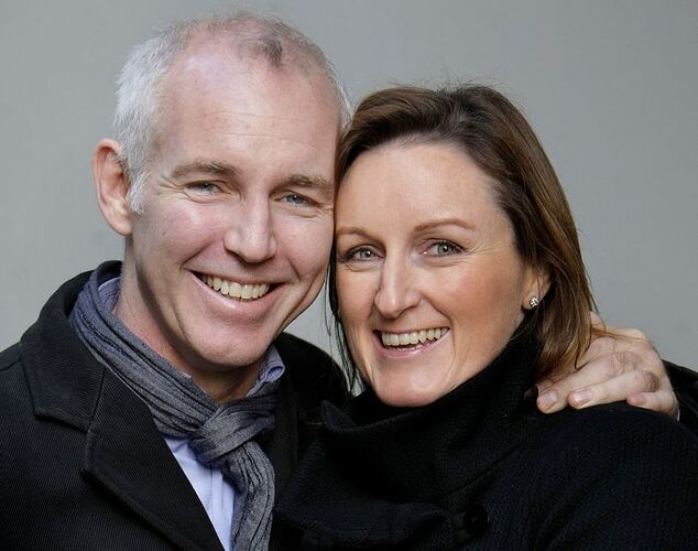Ray D'Arcy and Jenny Kelly
