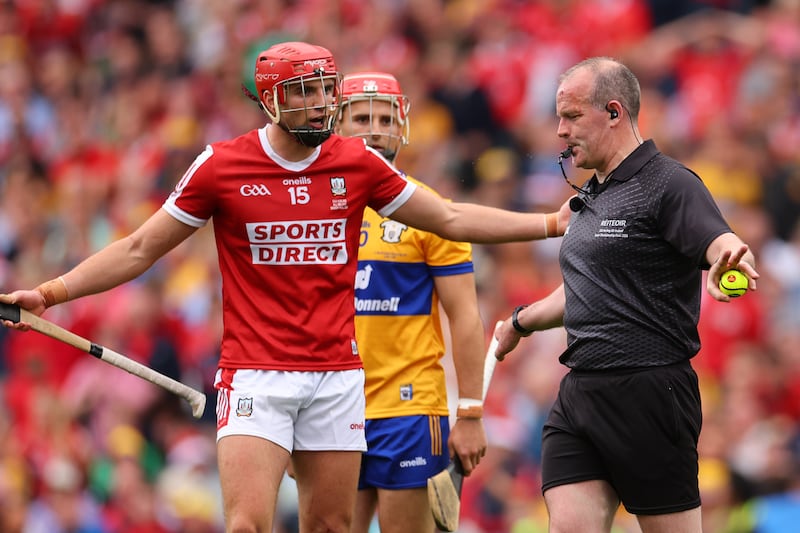 Johnny Murphy on refereeing the All-Ireland final: ‘Hand on heart, I was happy with the way it went’